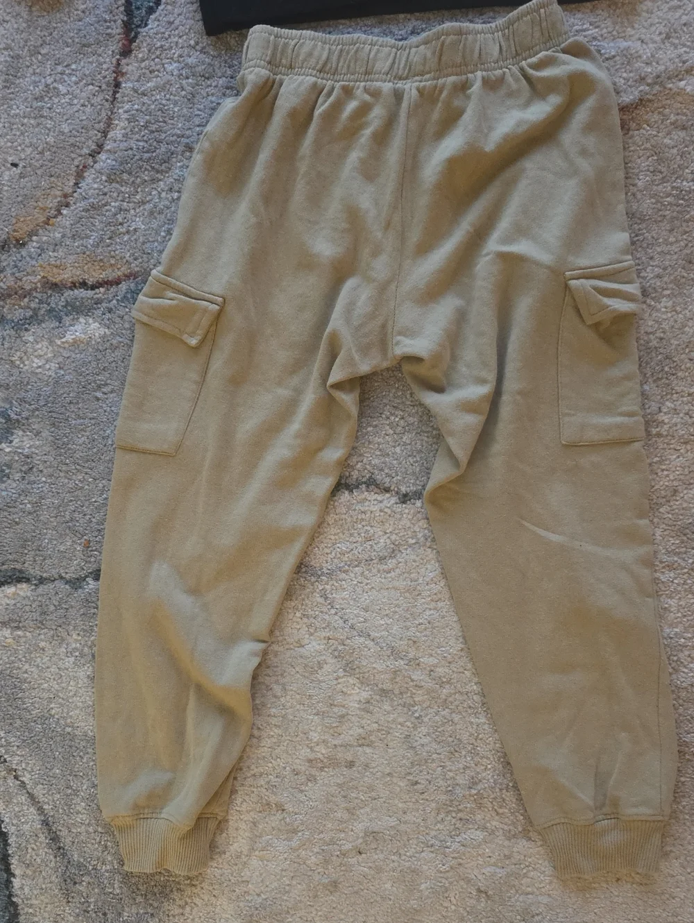 Sweatsuit Chamoion Kangaroo Hoodie Reebock Cargo Bottoms W  tiniest Front Logo